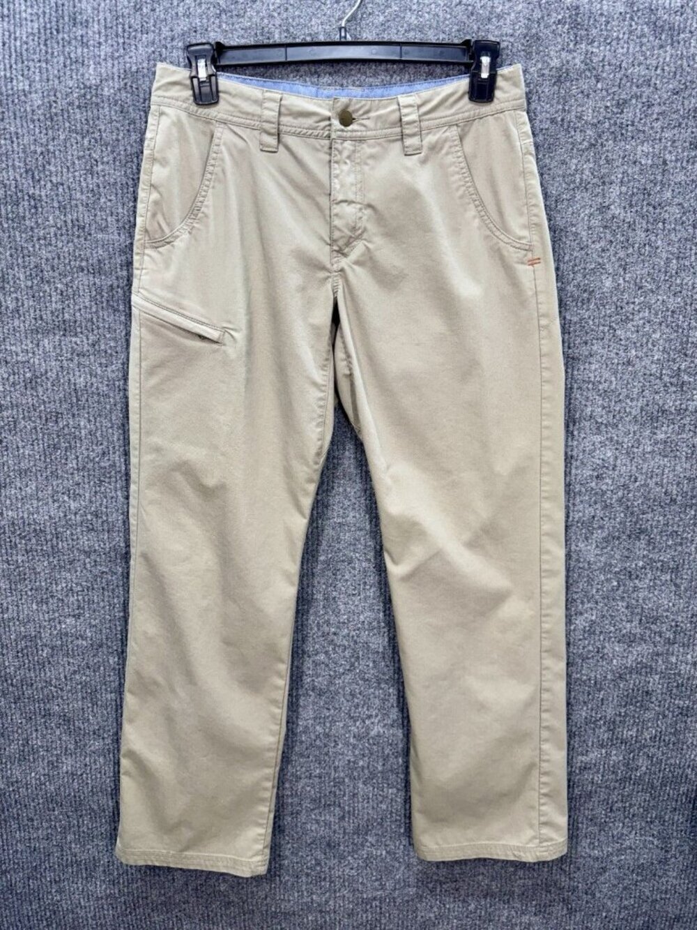 Toad&Co Departure Pants Men’s 32x32 Khaki Straight Leg Chino Stretch Outdoor
